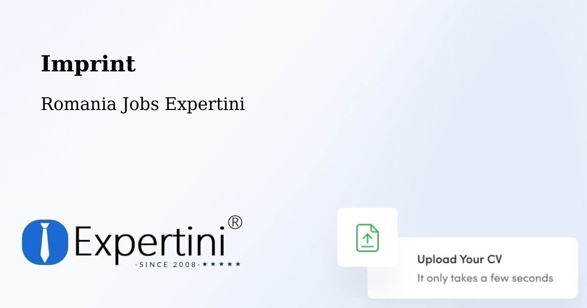 Imprint – Comuna Lupac - Romania Jobs Expertini
